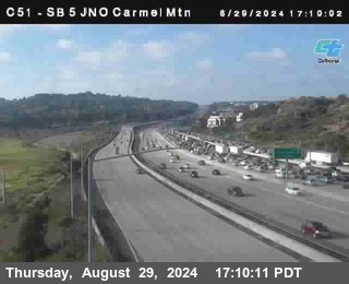 SB 5 at Carmel Mountain Rd.