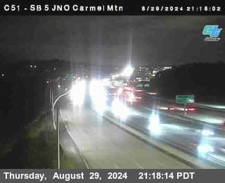 SB 5 at Carmel Mountain Rd.