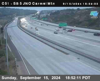 SB 5 at Carmel Mountain Rd.