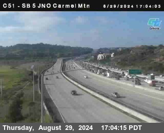 SB 5 at Carmel Mountain Rd.