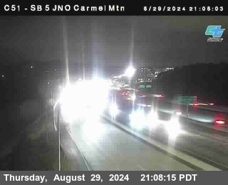 SB 5 at Carmel Mountain Rd.