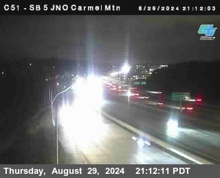 SB 5 at Carmel Mountain Rd.