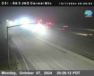 SB 5 at Carmel Mountain Rd.