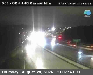 SB 5 at Carmel Mountain Rd.