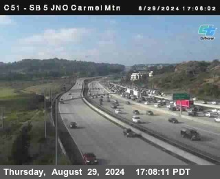 SB 5 at Carmel Mountain Rd.