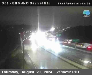 SB 5 at Carmel Mountain Rd.