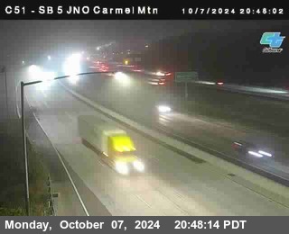 SB 5 at Carmel Mountain Rd.