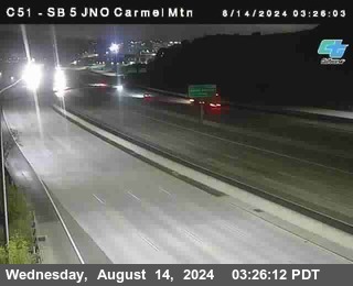 SB 5 at Carmel Mountain Rd.