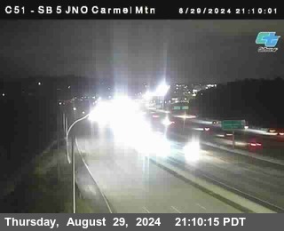 SB 5 at Carmel Mountain Rd.