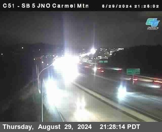 SB 5 at Carmel Mountain Rd.