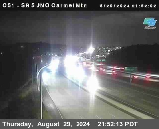 SB 5 at Carmel Mountain Rd.