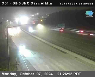 SB 5 at Carmel Mountain Rd.