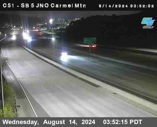 SB 5 at Carmel Mountain Rd.