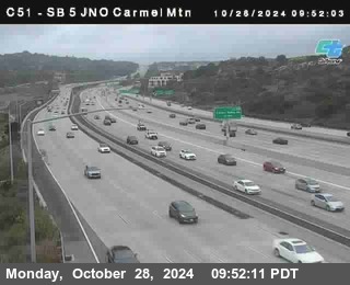 SB 5 at Carmel Mountain Rd.