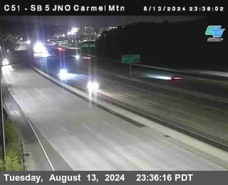 SB 5 at Carmel Mountain Rd.