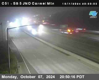 SB 5 at Carmel Mountain Rd.