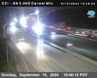 SB 5 at Carmel Mountain Rd.