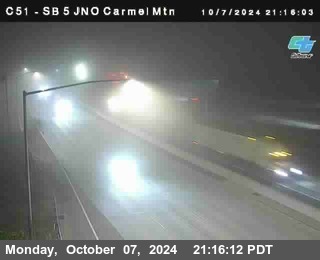 SB 5 at Carmel Mountain Rd.