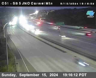 SB 5 at Carmel Mountain Rd.