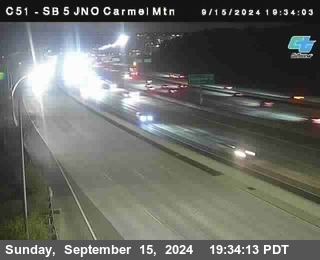 SB 5 at Carmel Mountain Rd.