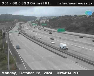 SB 5 at Carmel Mountain Rd.