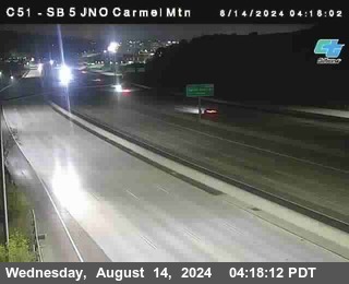 SB 5 at Carmel Mountain Rd.