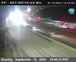 SB 5 at Carmel Mountain Rd.