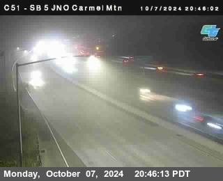 SB 5 at Carmel Mountain Rd.