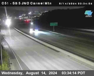 SB 5 at Carmel Mountain Rd.