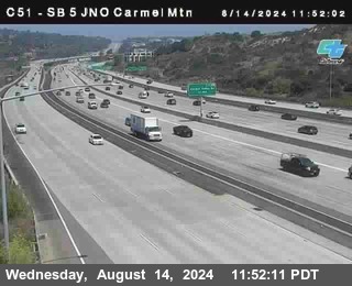 SB 5 at Carmel Mountain Rd.