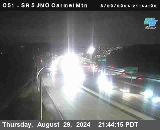 SB 5 at Carmel Mountain Rd.