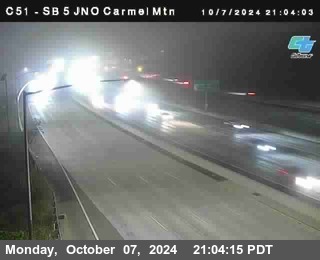 SB 5 at Carmel Mountain Rd.