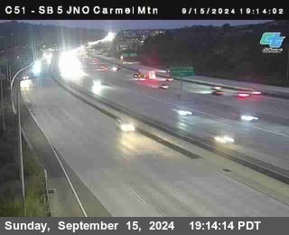 SB 5 at Carmel Mountain Rd.