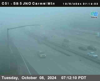 SB 5 at Carmel Mountain Rd.