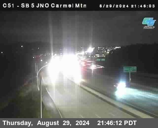 SB 5 at Carmel Mountain Rd.