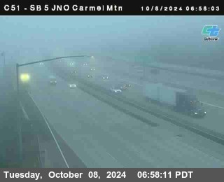 SB 5 at Carmel Mountain Rd.