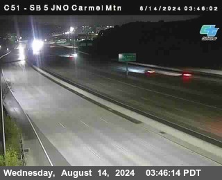 SB 5 at Carmel Mountain Rd.