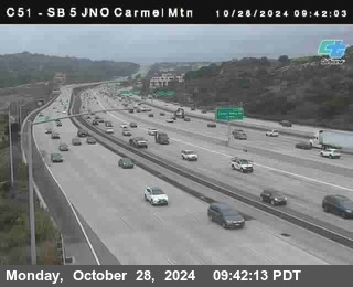 SB 5 at Carmel Mountain Rd.