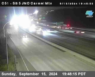 SB 5 at Carmel Mountain Rd.