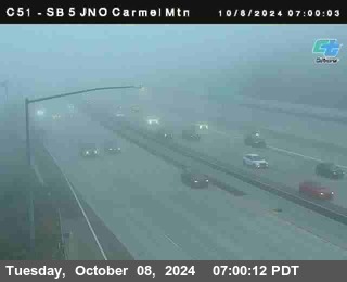 SB 5 at Carmel Mountain Rd.