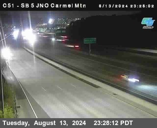 SB 5 at Carmel Mountain Rd.