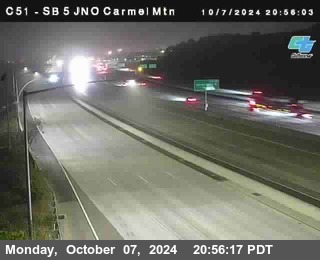 SB 5 at Carmel Mountain Rd.