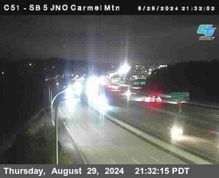 SB 5 at Carmel Mountain Rd.