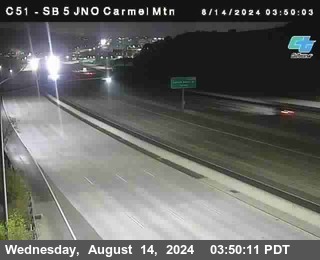 SB 5 at Carmel Mountain Rd.