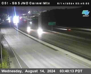 SB 5 at Carmel Mountain Rd.