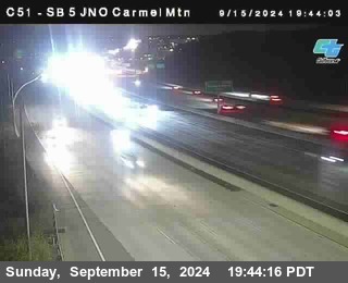 SB 5 at Carmel Mountain Rd.