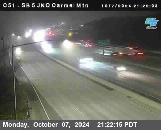 SB 5 at Carmel Mountain Rd.