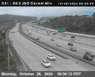 SB 5 at Carmel Mountain Rd.