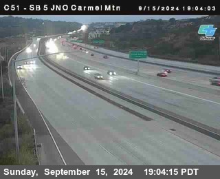 SB 5 at Carmel Mountain Rd.