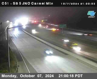 SB 5 at Carmel Mountain Rd.